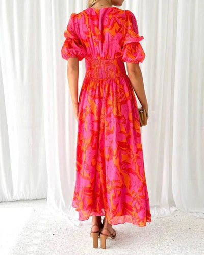 Dakota™ | V-Neck Floral Dress