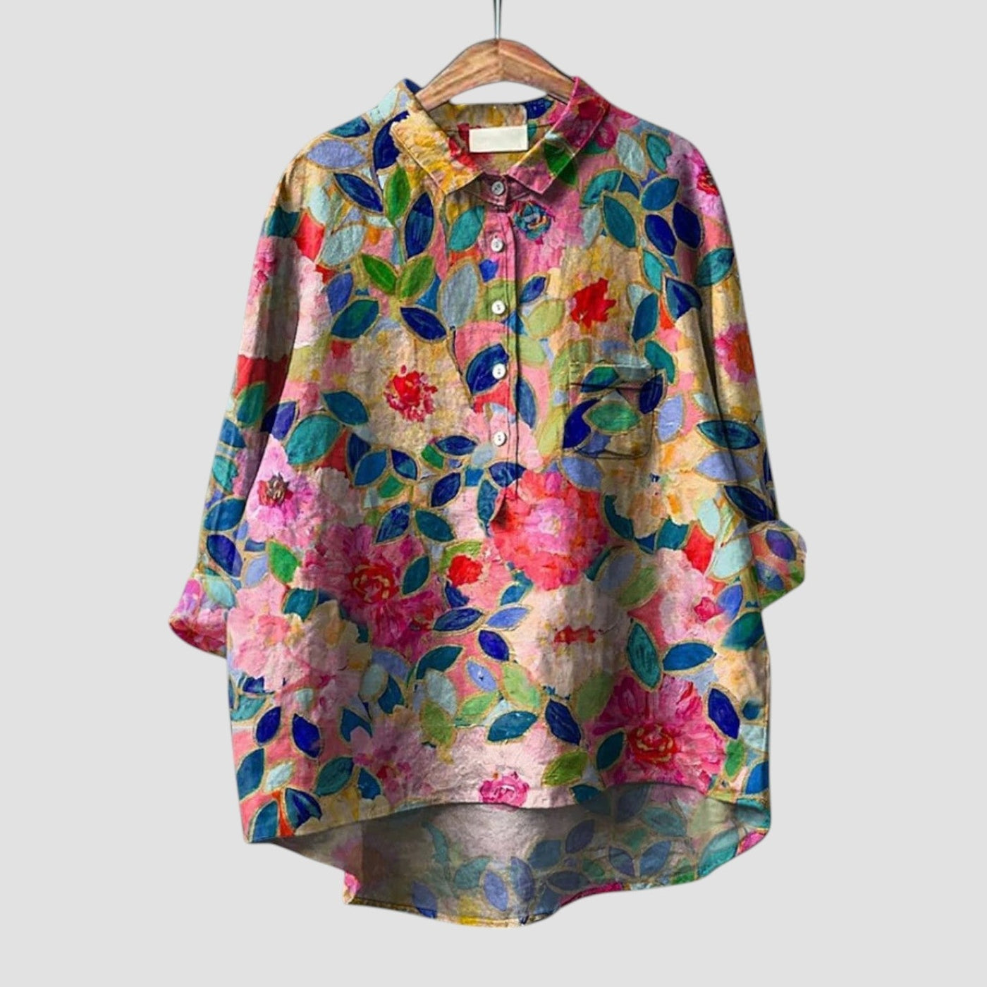 Zèlia™ | Trendy Floral Shirt