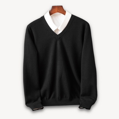 Bramwell™ | Cashmere V-Neck Sweater