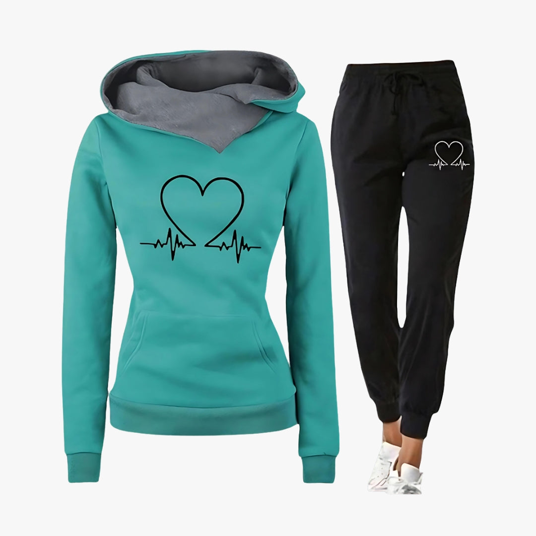 Carmen™ | Heartbeat Hoodie Co-ord