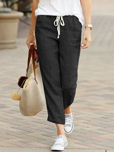 Tahlia™ | Breezy-Linen Trousers