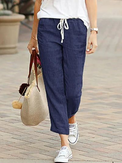 Tahlia™ | Breezy-Linen Trousers