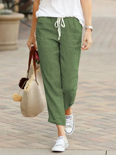 Tahlia™ | Breezy-Linen Trousers