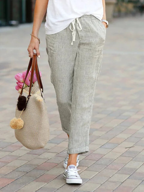 Tahlia™ | Breezy-Linen Trousers