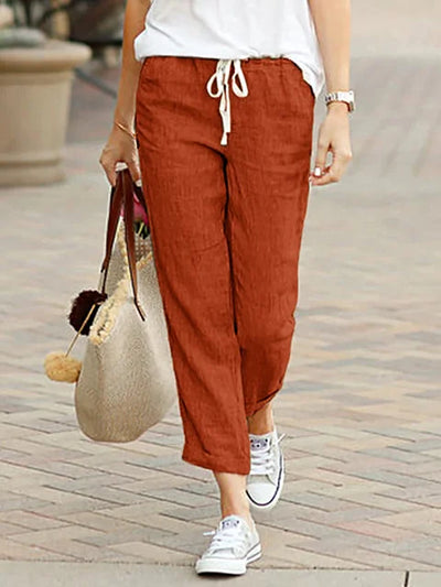 Tahlia™ | Breezy-Linen Trousers