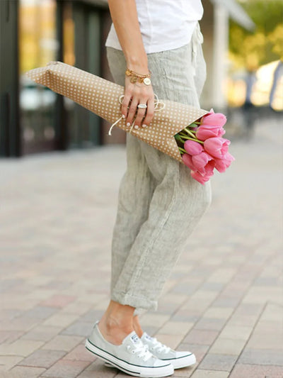 Tahlia™ | Breezy-Linen Trousers