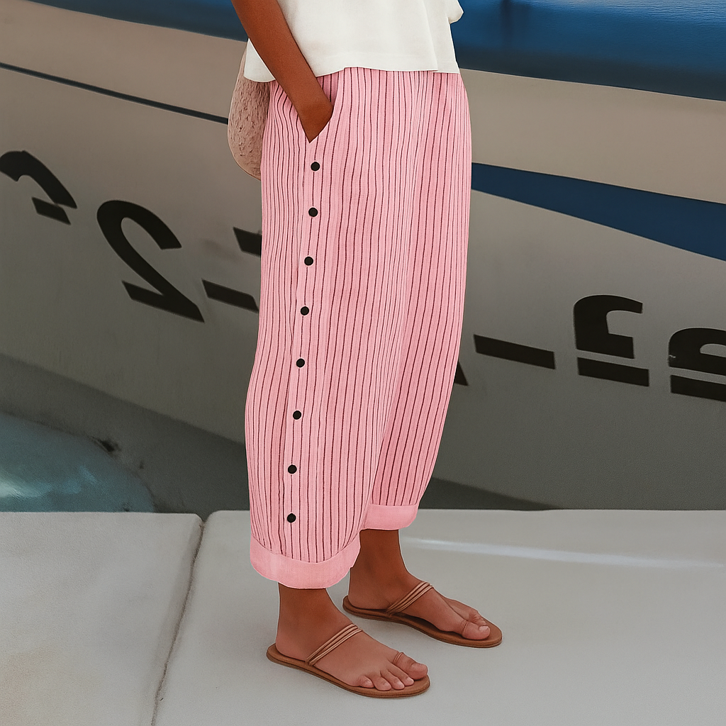 Sandrine™ | Linnen Trousers