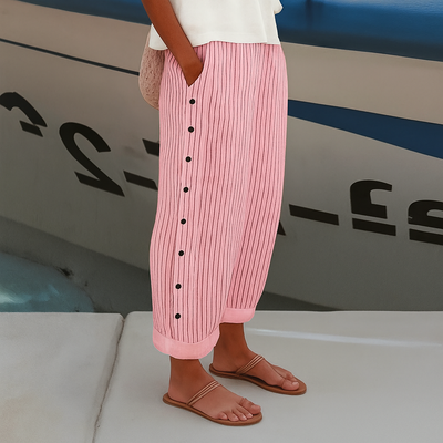 Sandrine™ | Linnen Trousers