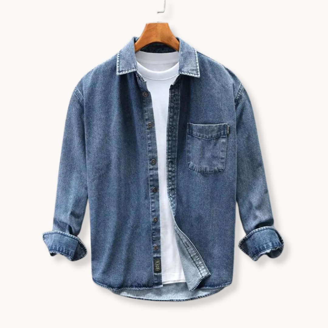 Aimane™ | Vintage Denim Shirt