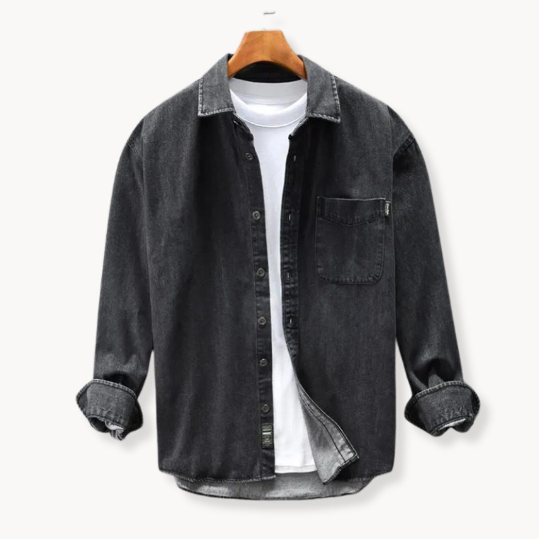 Aimane™ | Vintage Denim Shirt