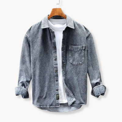 Aimane™ | Vintage Denim Shirt