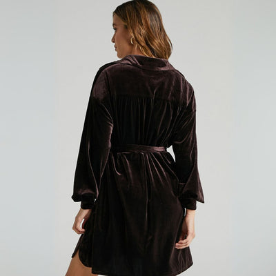 Geraldine™ | Elegant Velvet Dress