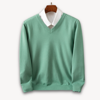 Bramwell™ | Cashmere V-Neck Sweater