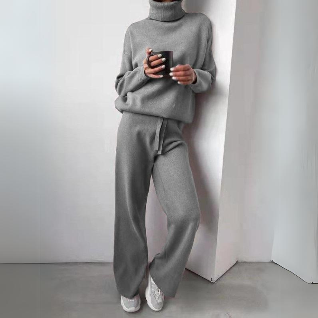 Eliza™ | Comfy Roll Neck Co-ord