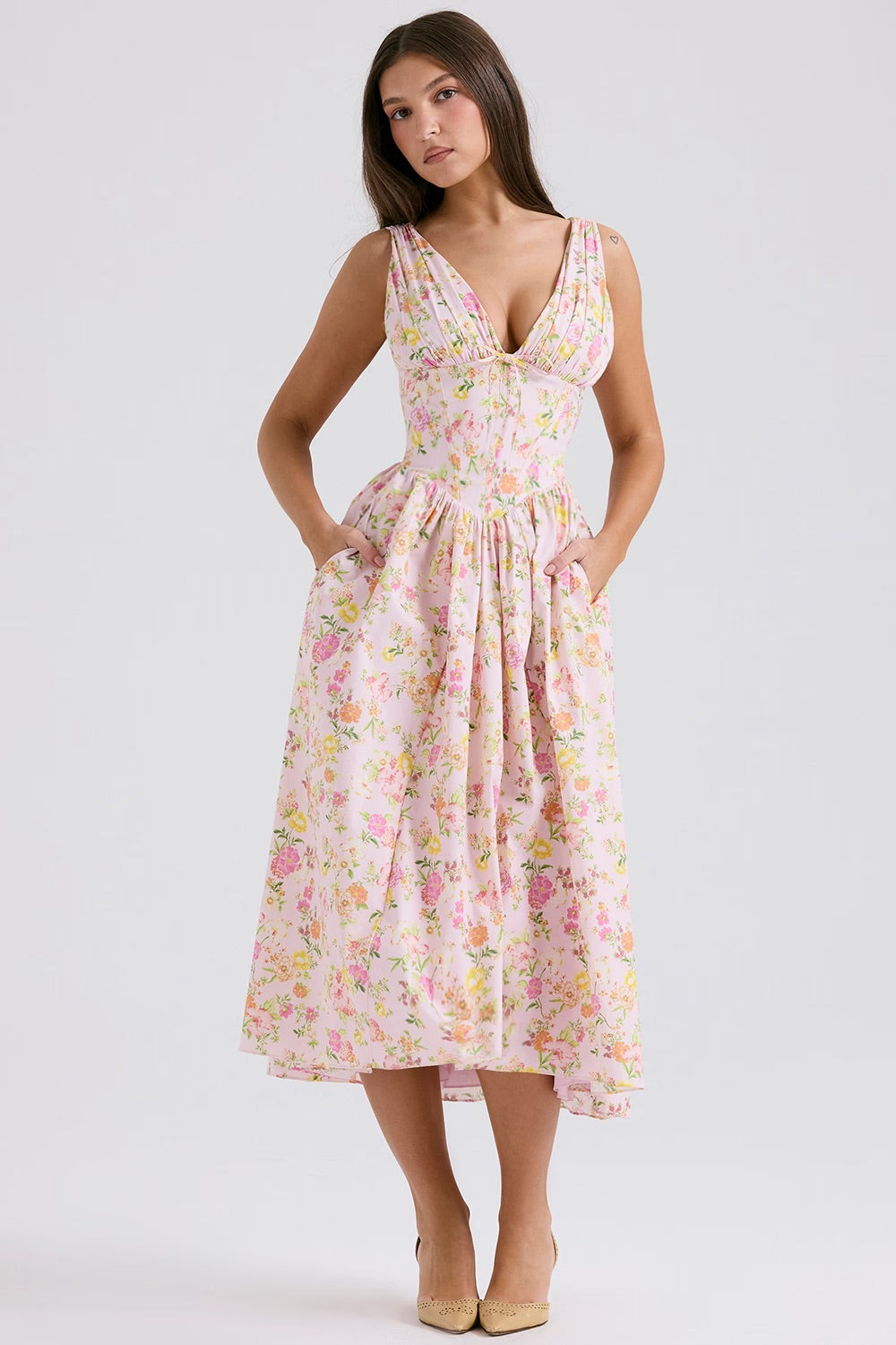 Merrill™ | V-Neck Summer Dress
