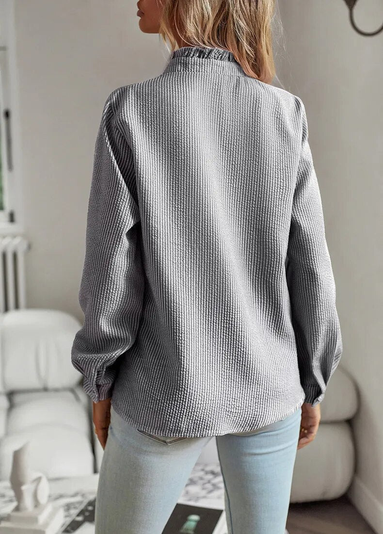 Alice™ | Elegant Long-Sleeve Shirt