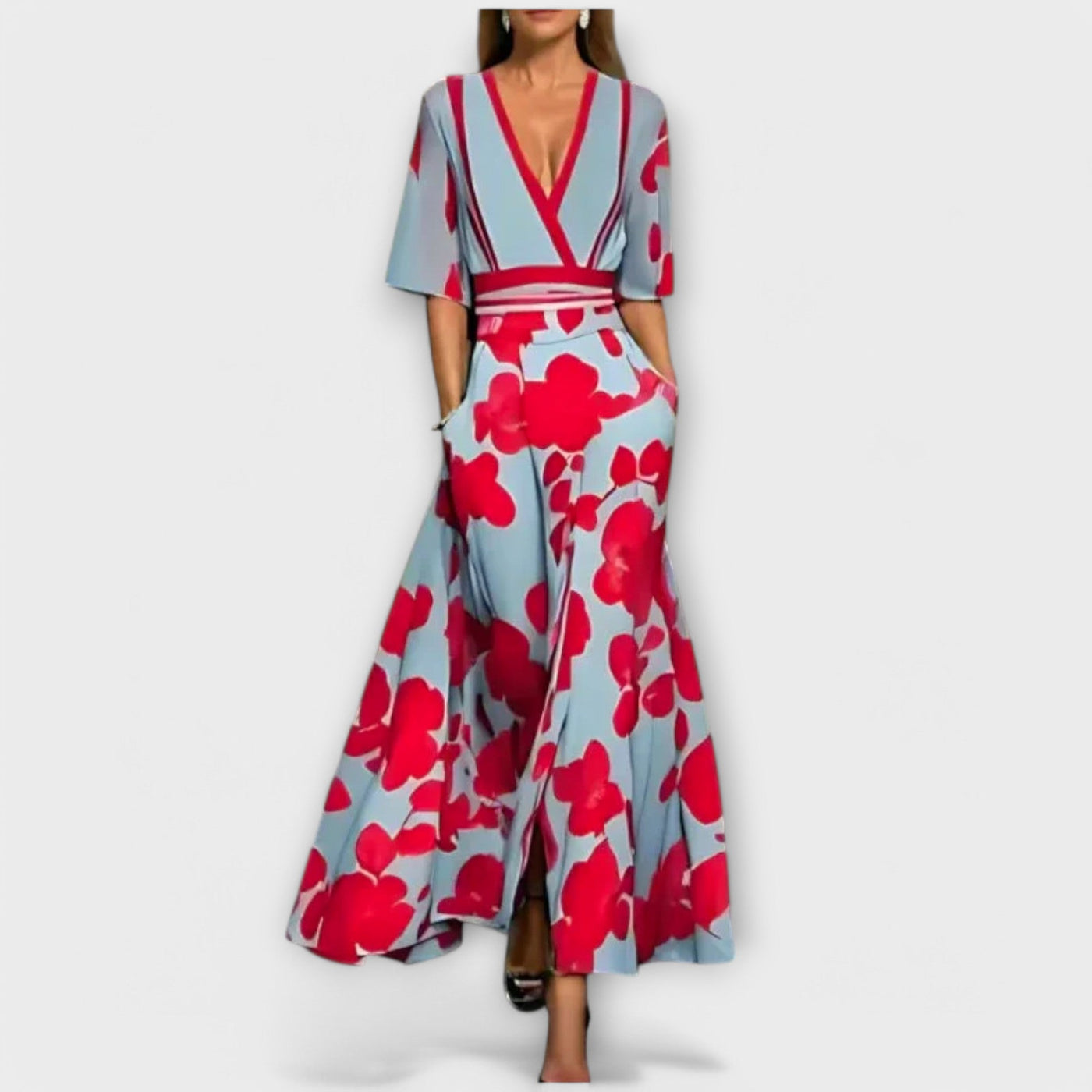 Elise™ | Elegant Floral Dress