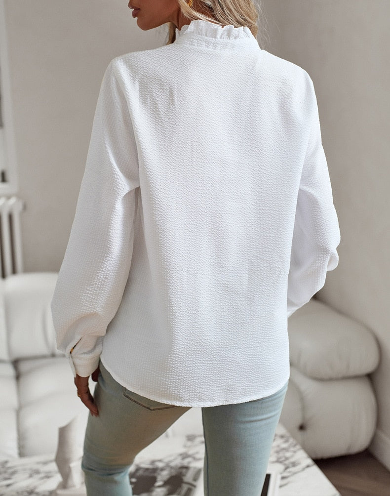 Alice™ | Elegant Long-Sleeve Shirt