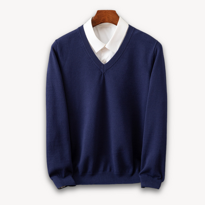Bramwell™ | Cashmere V-Neck Sweater