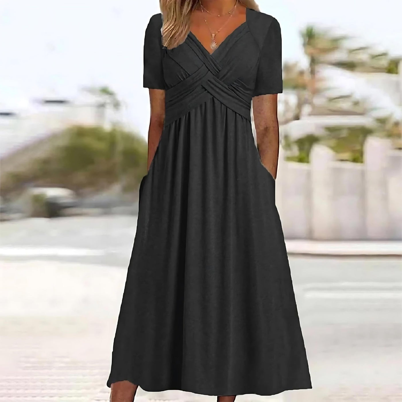Sofie™ | Sculpted Midi Dress