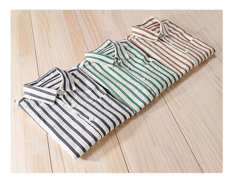 Simon™ | Elegant Striped Shirt