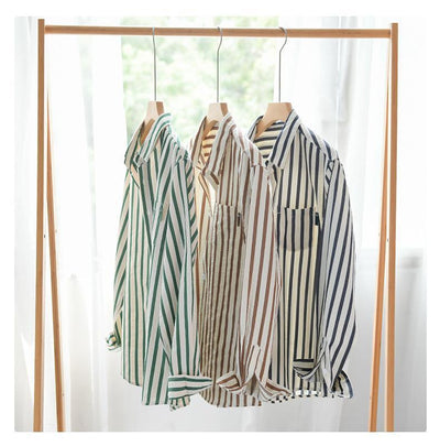 Simon™ | Elegant Striped Shirt