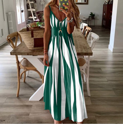Milan™ | Striped Long Dress