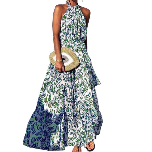 Tabitha™ | Floral Halter Dress