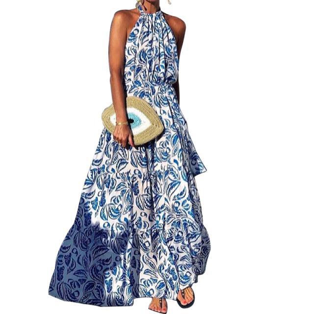 Tabitha™ | Floral Halter Dress