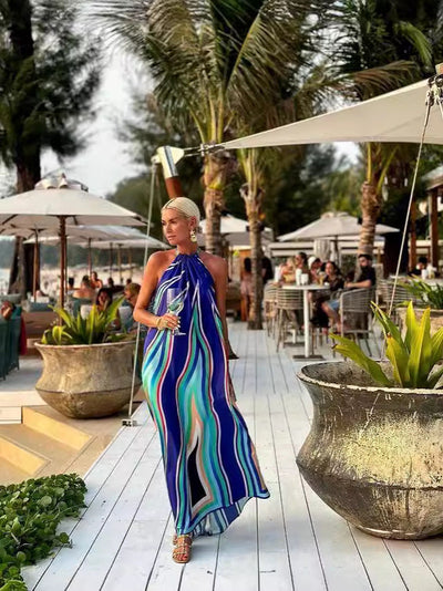 Carrie™ | Halter Long Dress