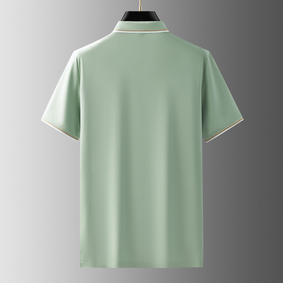 James™ | Silk Buttonless Porto Polo