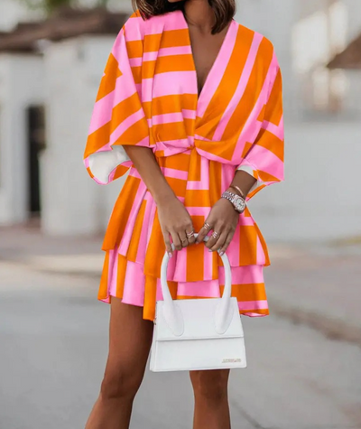 Sienna™ | Bohemian Floral Mini Dress