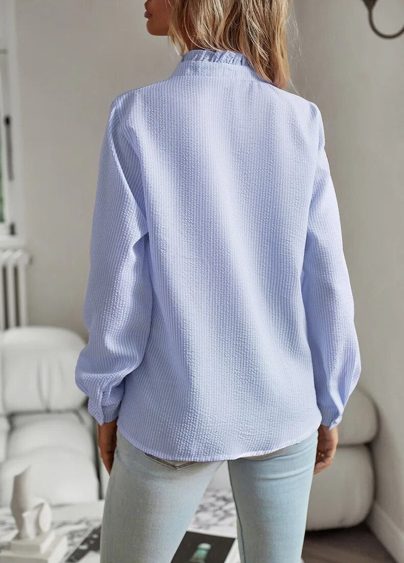 Alice™ | Elegant Long-Sleeve Shirt