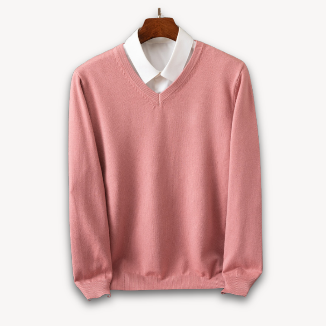 Bramwell™ | Cashmere V-Neck Sweater