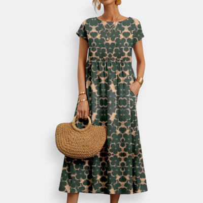 Roselle™ | Chic Floral Dress