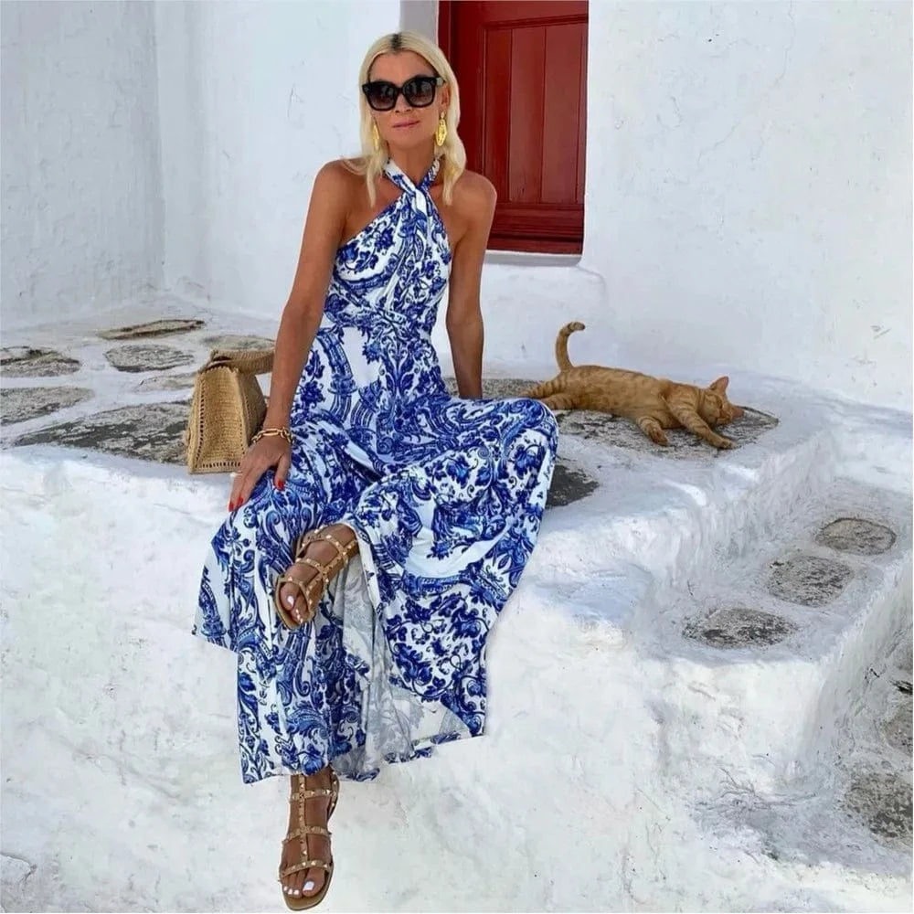 Carol™ | Halter Neck Dress