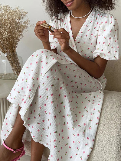 Wendy™ | Floral Wrap Dress