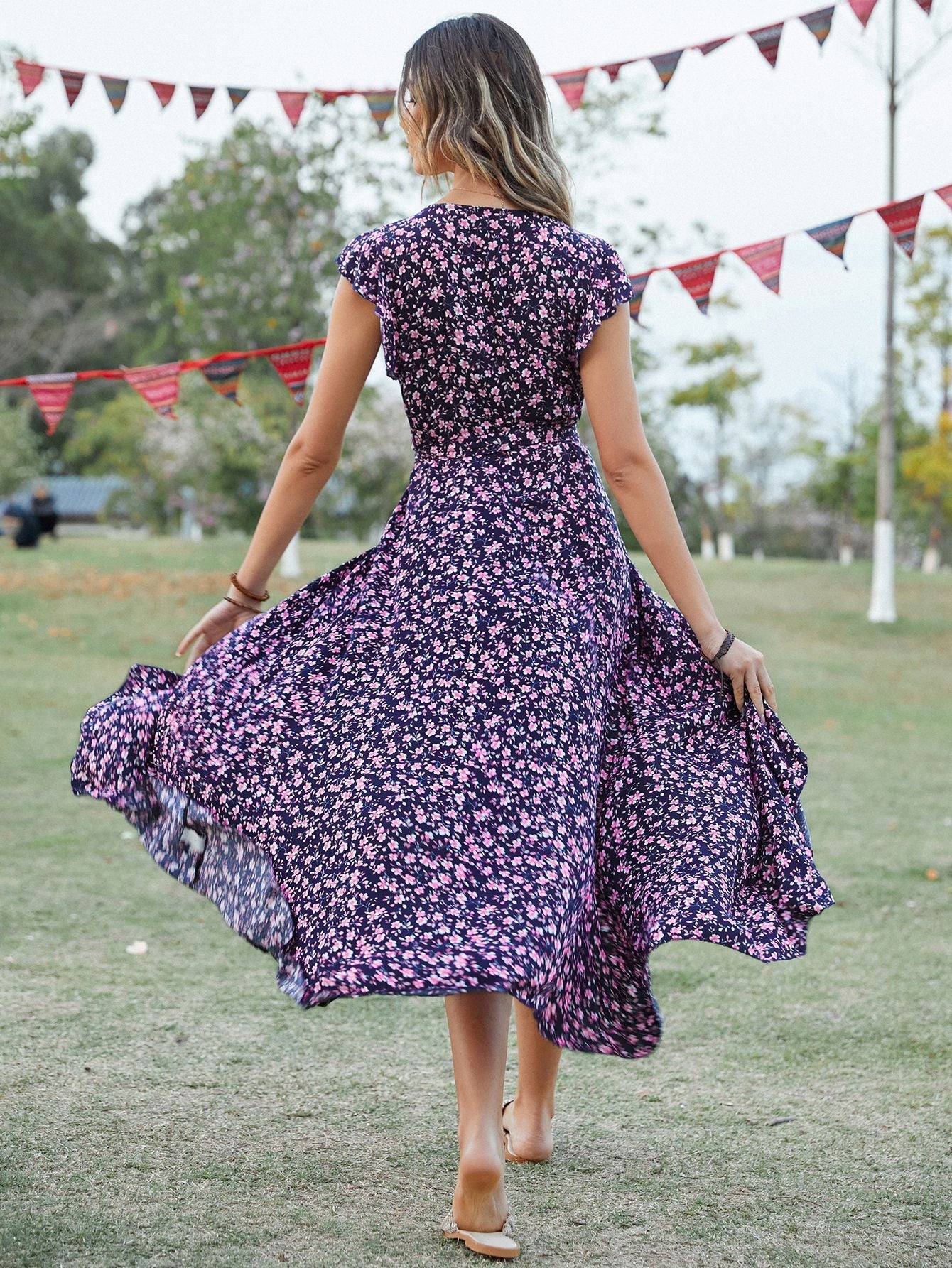 Anouk™ | Sleeveless Floral Dress