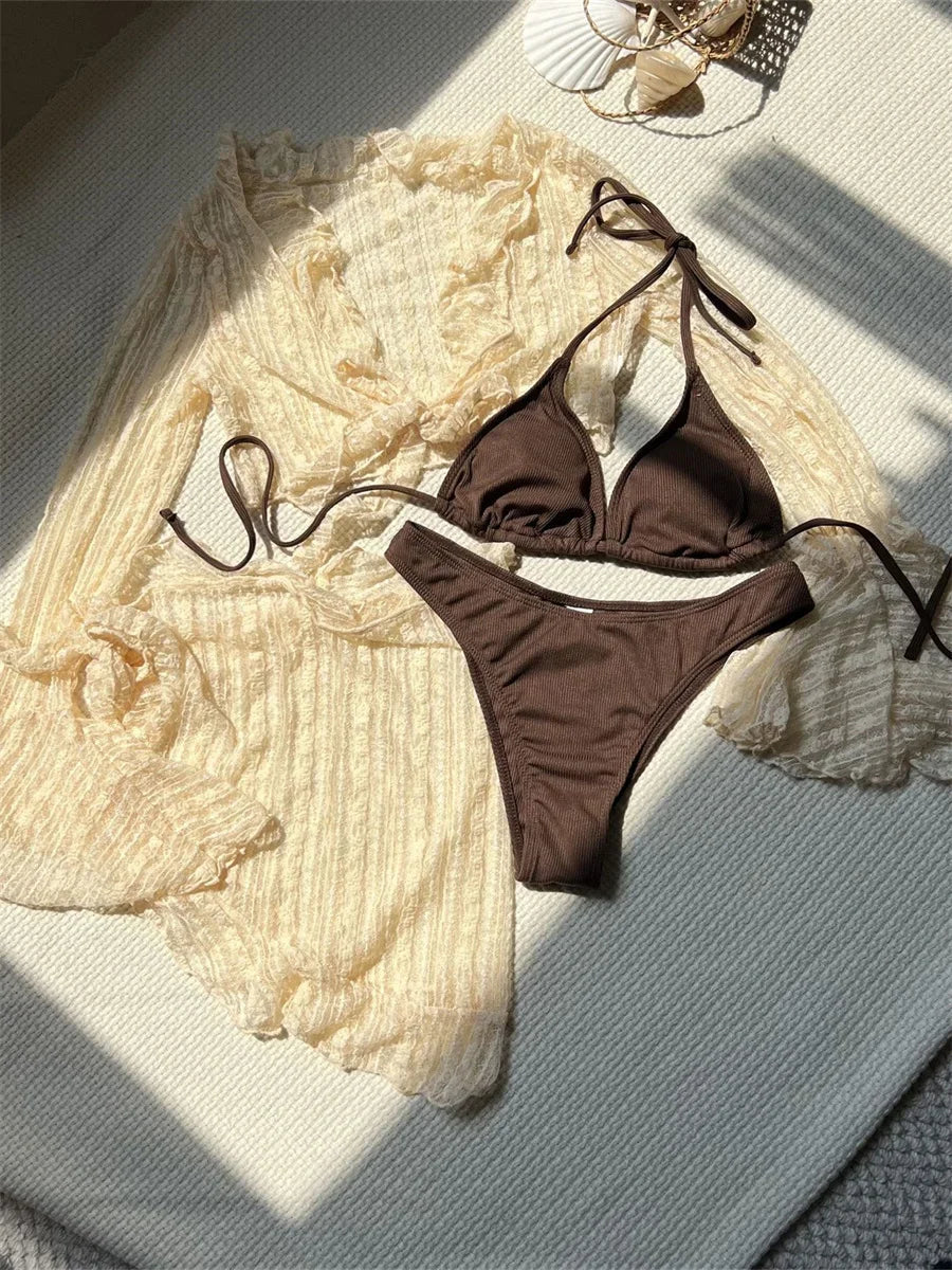 Mosaic™ | 4-Piece Patchwork Bikini Set
