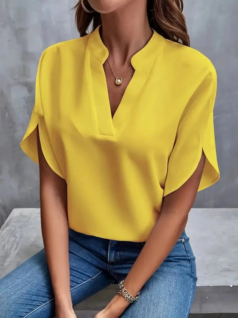 Inesa™ | V-Neck Blouse 1+1 FREE
