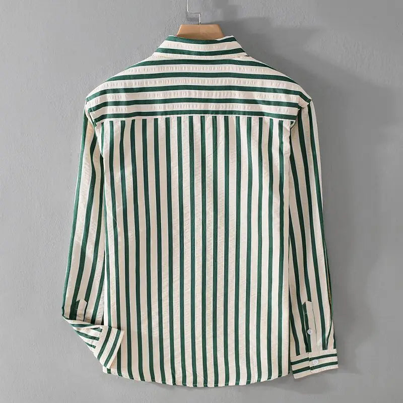 Simon™ | Elegant Striped Shirt