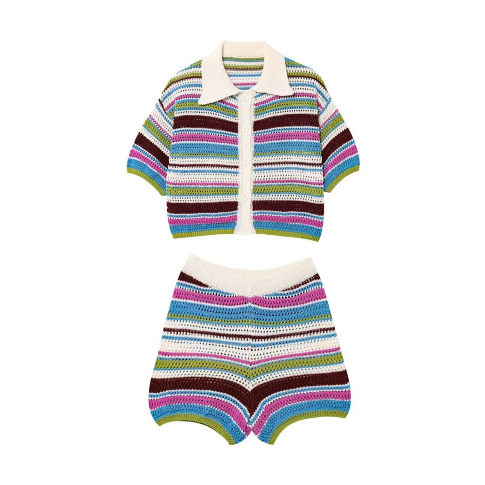 Femke™ | Polo Sweater Set
