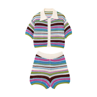 Femke™ | Polo Sweater Set