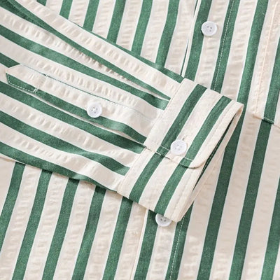 Simon™ | Elegant Striped Shirt