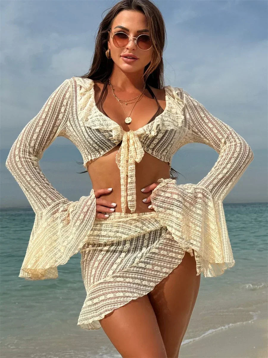 Mosaic™ | 4-Piece Patchwork Bikini Set