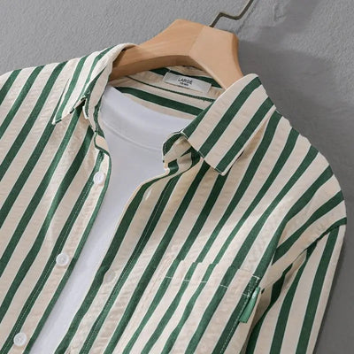 Simon™ | Elegant Striped Shirt