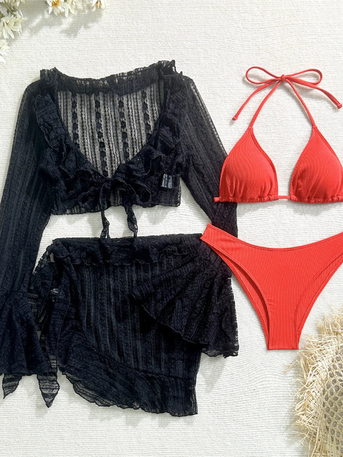 Mosaic™ | 4-Piece Patchwork Bikini Set