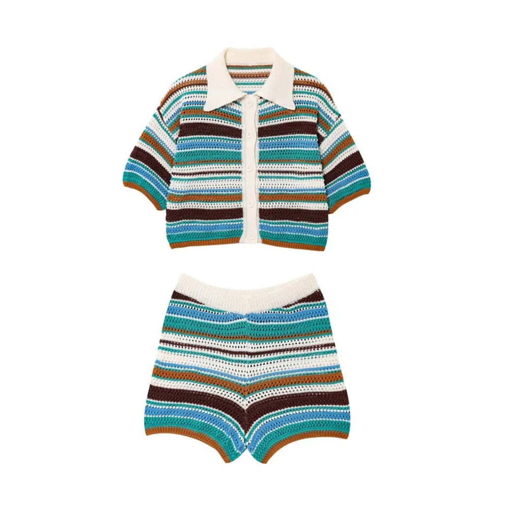 Femke™ | Polo Sweater Set