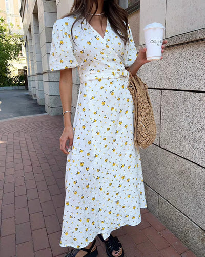 Wendy™ | Floral Wrap Dress