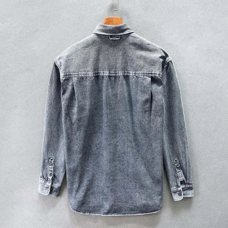Aimane™ | Vintage Denim Shirt